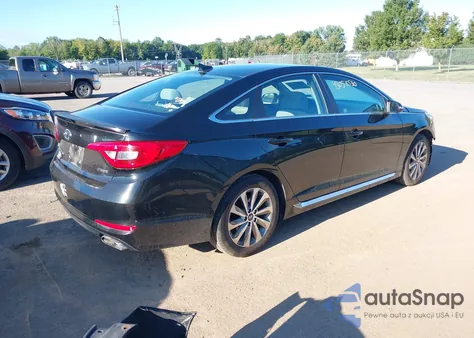 2015 Hyundai Sonata Sport из США, поврежденный, VIN 5NPE34AF4FH032128